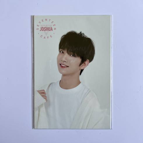 SEVENTEEN POP-UP CAFE IN JAPAN 2018 - JOSHUA POSTCARD